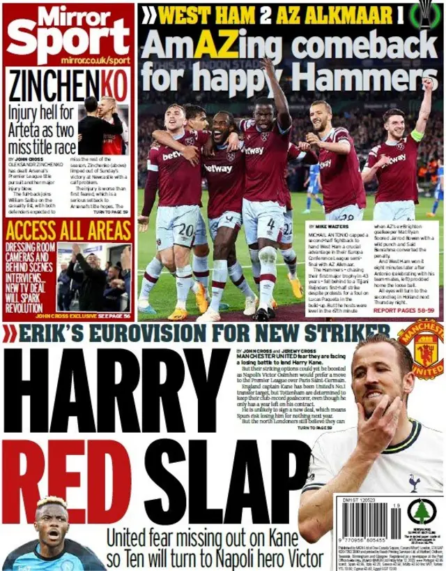 Mirror back page