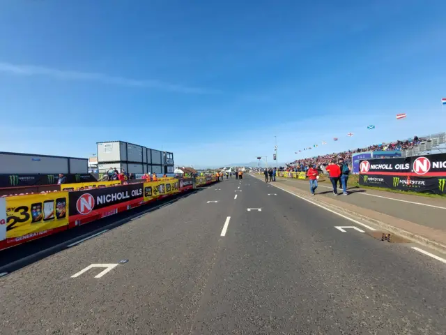 The North West 200 grid