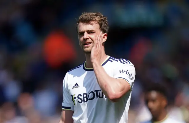 Leeds striker Patrick Bamford.