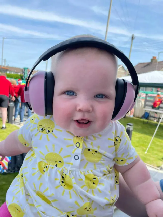 Baby Ellen at the North West 200