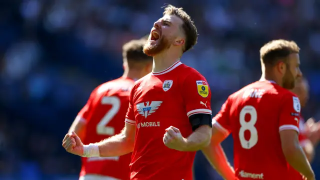 Barnsley celebrate