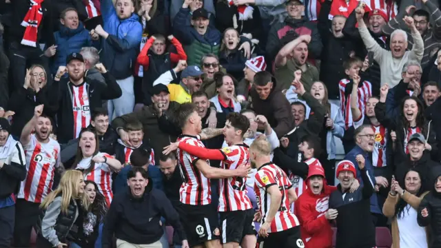 Sunderland celebrate