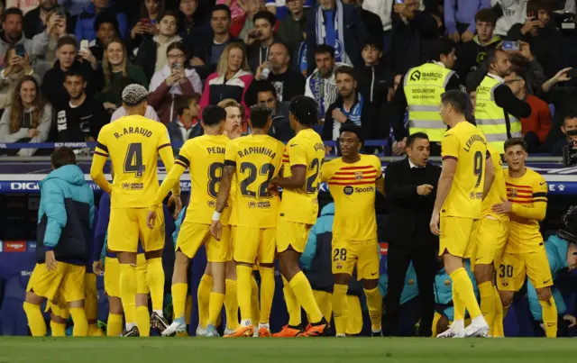 Barcelona celebrate