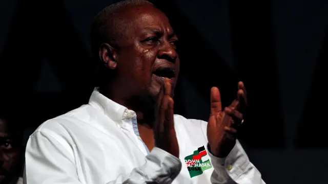 John Dramani Mahama, National Democratic Congress (NDC) presidential candidate in Accra, Ghana December 5, 2016.