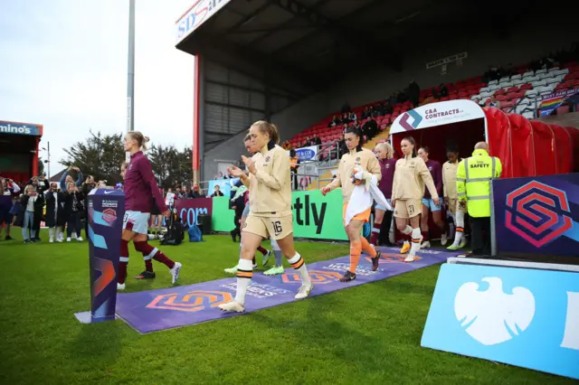 West Ham and Chelsea at Chigwell Construction Stadium