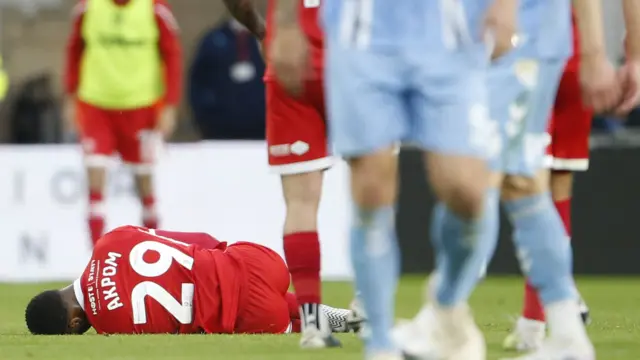 Chuba Akpom down