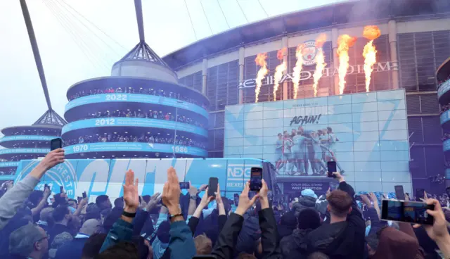 The Etihad stadium