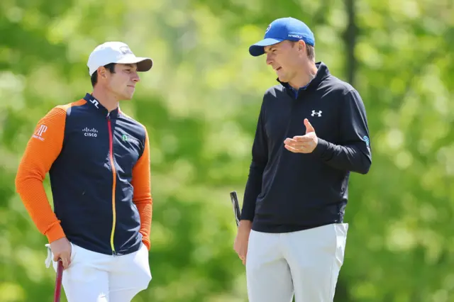 Viktor Hovland & Jordan Spieth