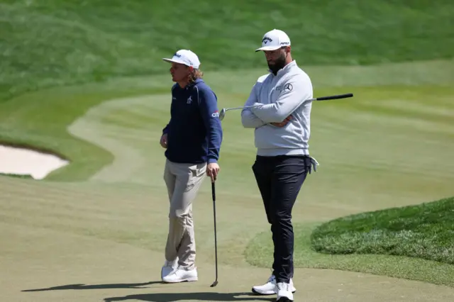 Cameron Smith and Jon Rahm