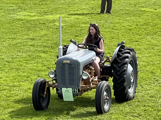 Tractor procession