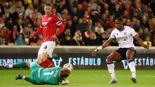 Barnsley backpass