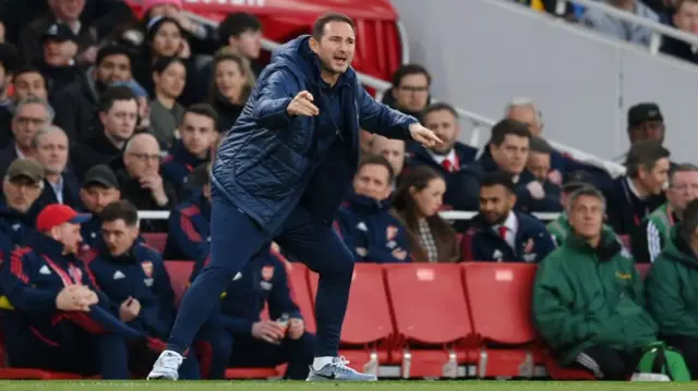 Chelsea manager Frank Lampard
