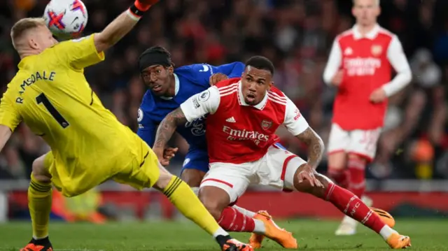 Noni Madueke scores for Chelsea