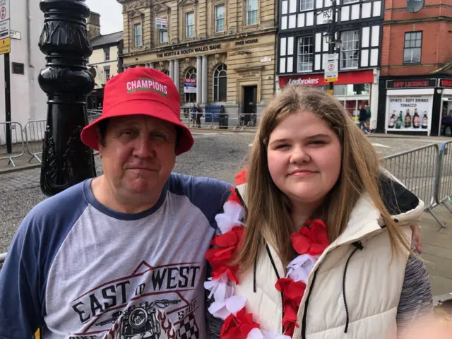 Amelie Murt and her 64-year-old grandfather Brian Williamson