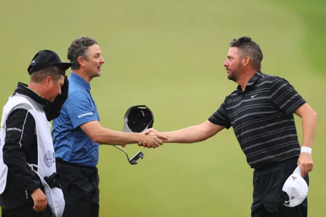 Justin Rose & Michael Block