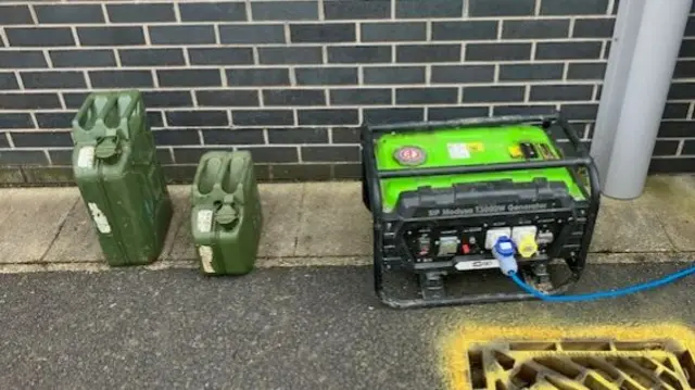 Generator at Newry count centre