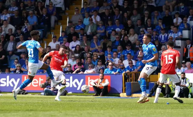 Stephen Mallan scores for Salford