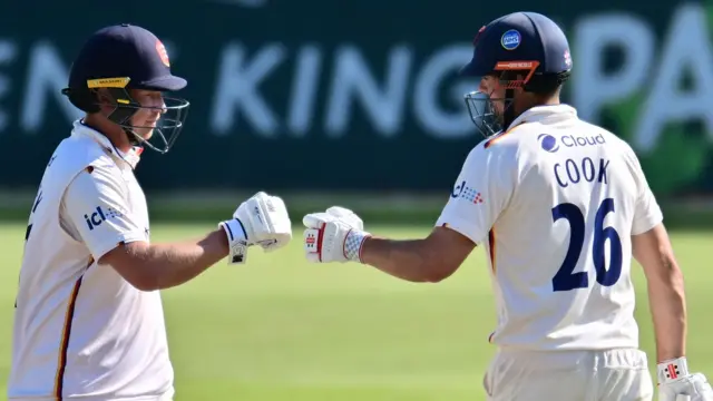 Tom Westley and Alastair Cook