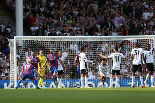 Joel Ward scores for Crystal Palace