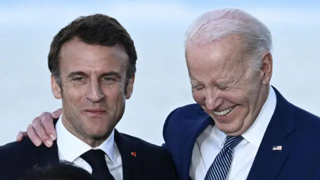 French President, Emmanuel Macron, United States President, Joe Biden