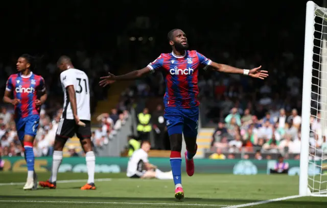 Odsonne Edouard celebrates