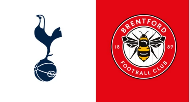 Tottenham v Brentford graphic