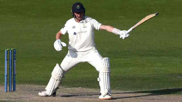 Marnus Labuschagne batting for Glamorgan