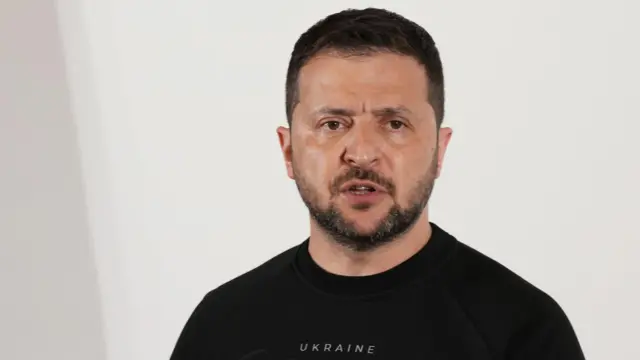 Ukrainian President Volodymyr Zelensky