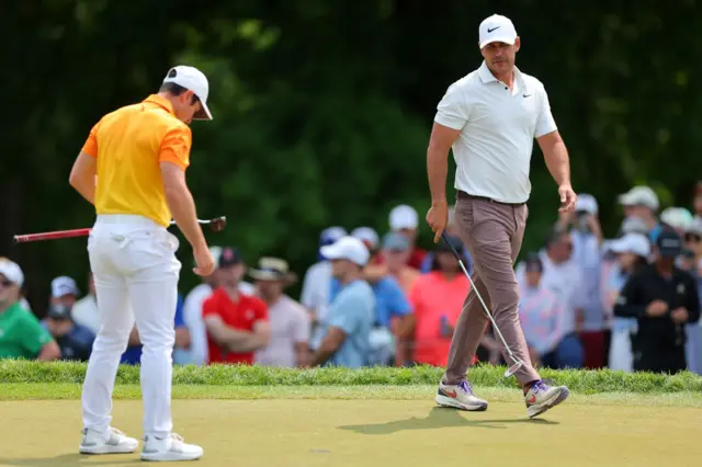 Viktor Hovland & Brooks Koepka