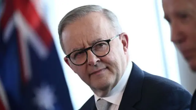 Australian Prime Minister Anthony Albanese at the G7 Summit in Hiroshima Japan