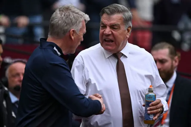 David Moyes and Sam Allardyce