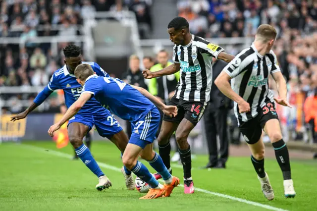 Newcastle v Leicester City