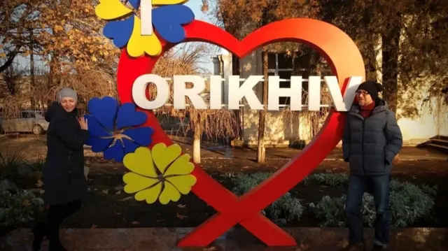 Vitaly Shevchenko in Orikhiv before the war