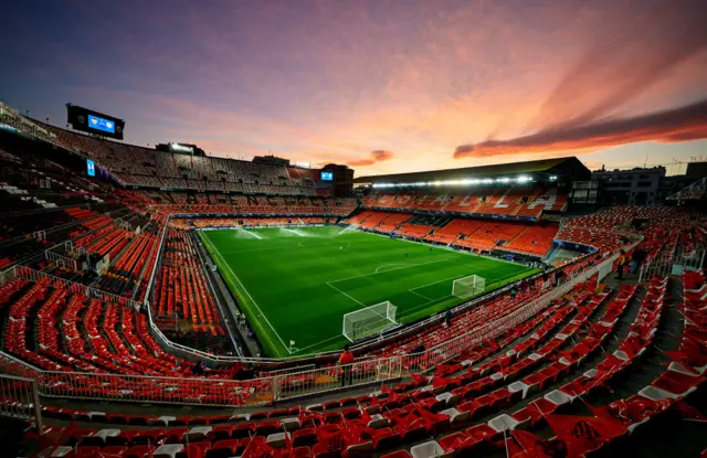 Valencia's Mestalla Stadium