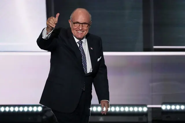 Rudy Giuliani in 2016