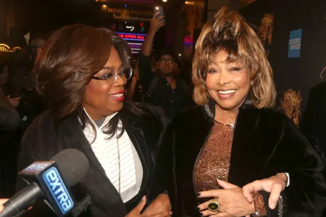 Oprah Winfrey and Tina Turner in 2019