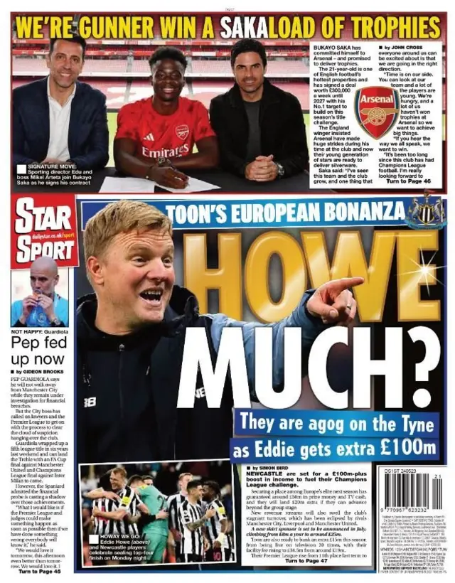 Star back page