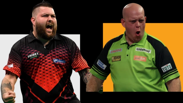 Michael Smith and Michael van Gerwen