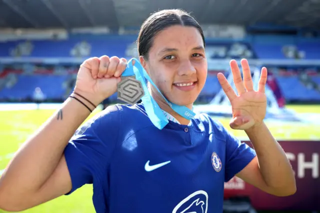 Chelsea striker Sam Kerr