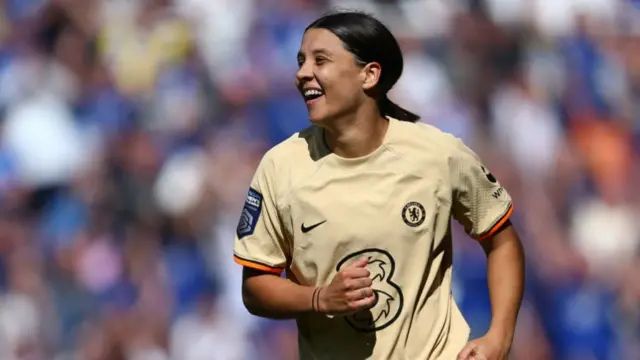 Chelsea striker Sam Kerr