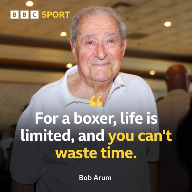 Boxing promoter Bob Arum