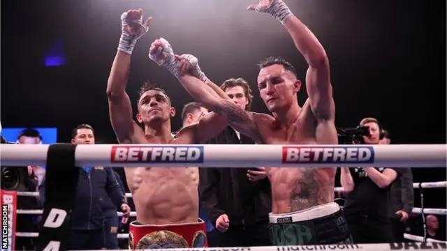 Luis Alberto Lopez and Josh Warrington