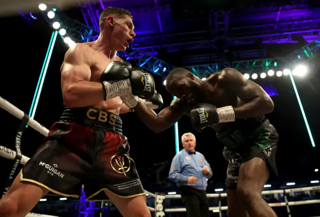 Lawrence Okolie and Chris Billam-Smith