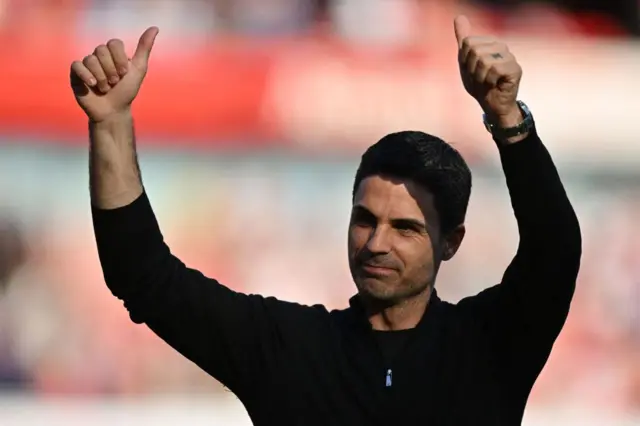 Arsenal manager Mikel Arteta