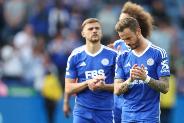 Leicester midfielder James Maddison