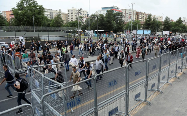 Diyarbakir is the largest city in the mainly Kurdish south east part of Turkey