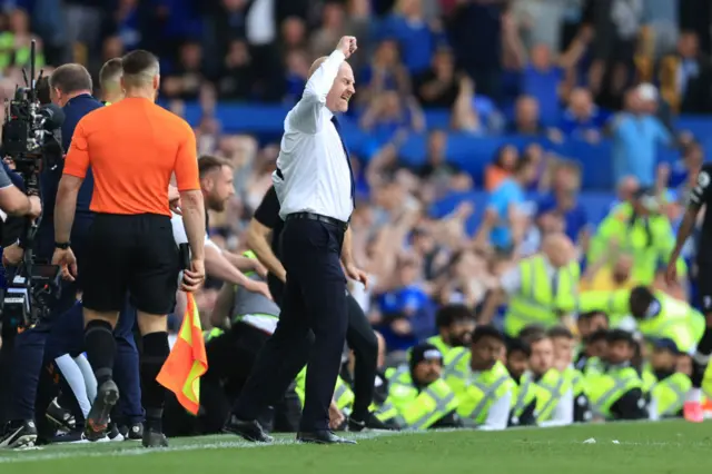 Everton manager Sean Dyche