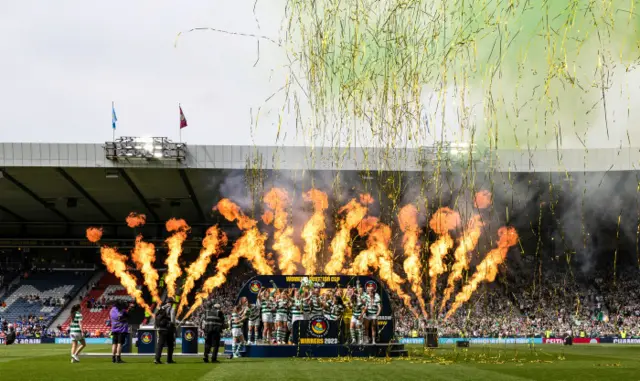 Celtic trophy lift