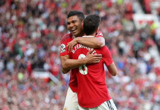 Casemiro and Fernandes