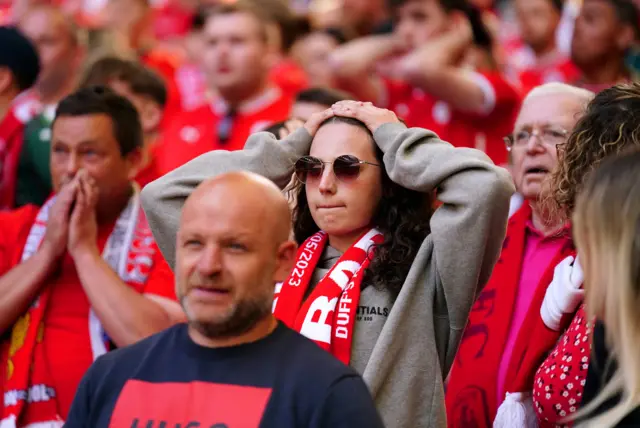 Nervous Barnsley fans